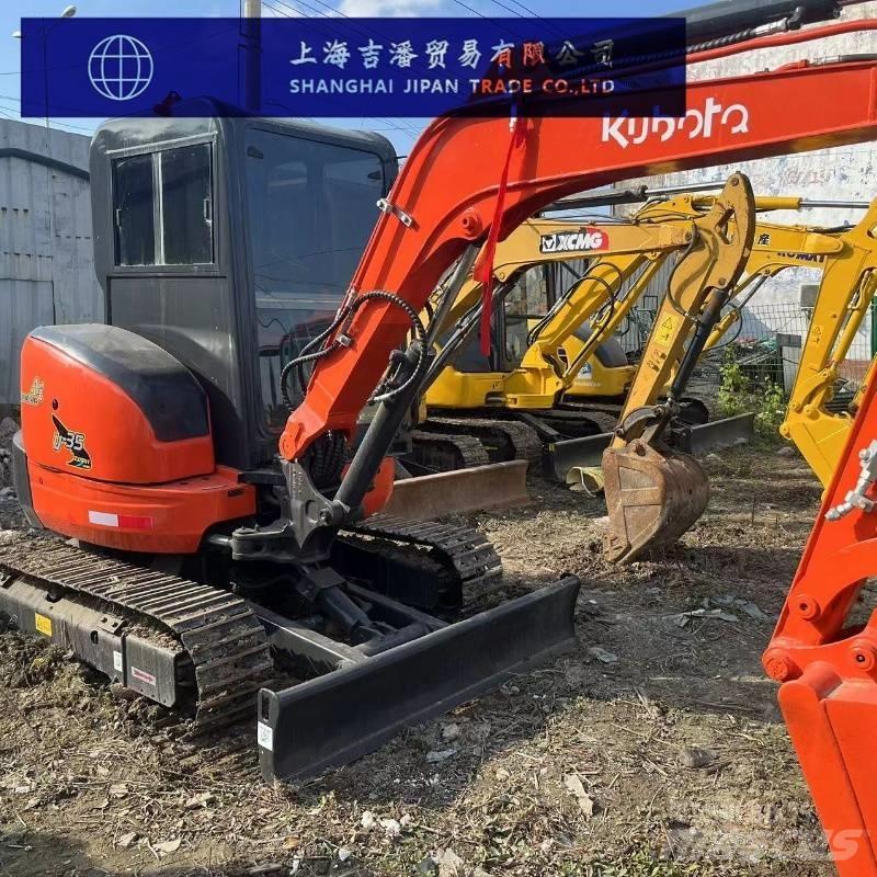 Kubota U 35 Mini ekskavatörler, 7 tona dek