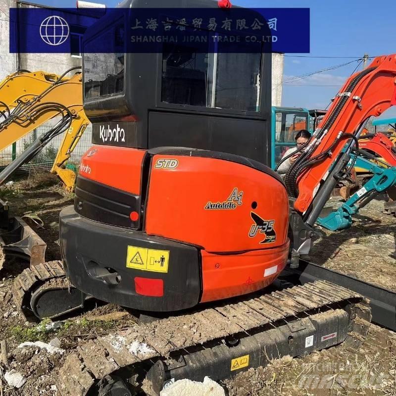 Kubota U 35 Mini ekskavatörler, 7 tona dek