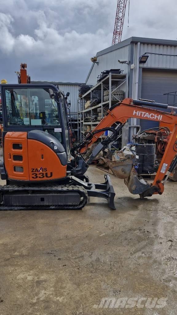 Hitachi ZX 33 U-6 Mini ekskavatörler, 7 tona dek