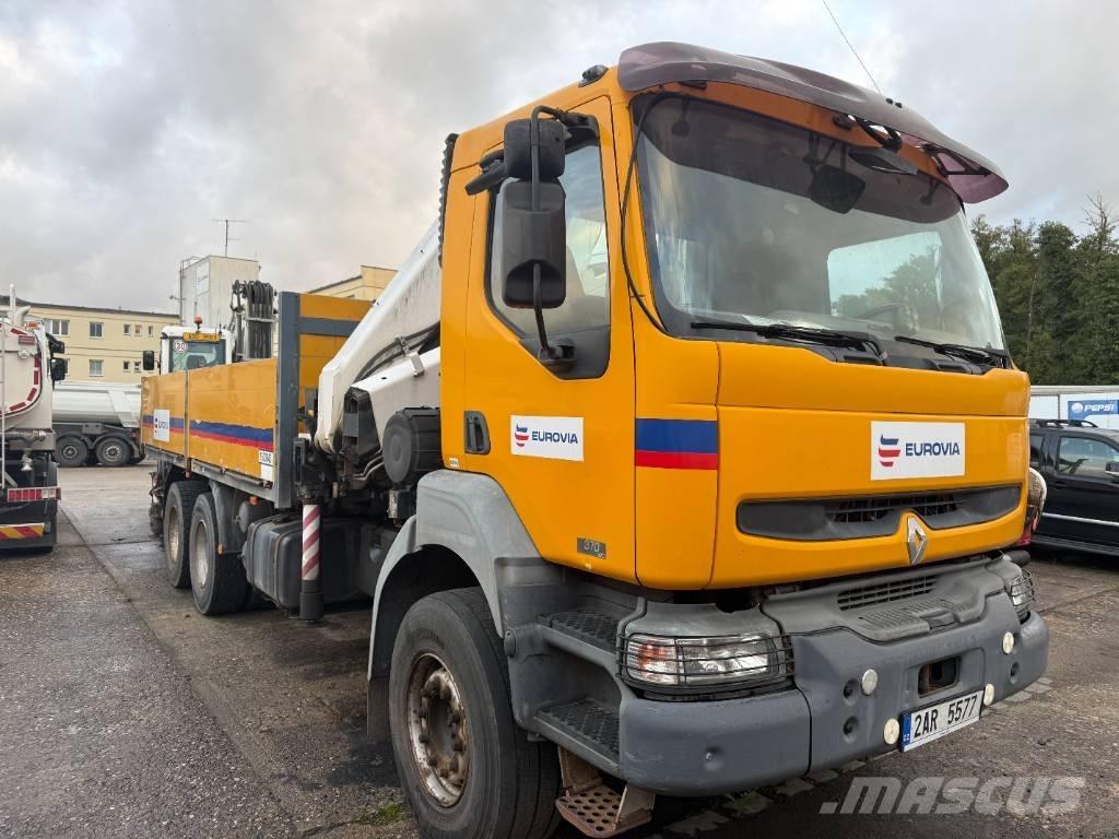 Renault Kerax 370.34 Araç üzeri vinçler