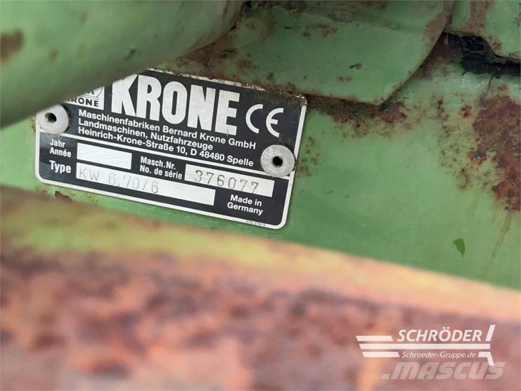 Krone KW 6.70/6 Kombine tirmiklar