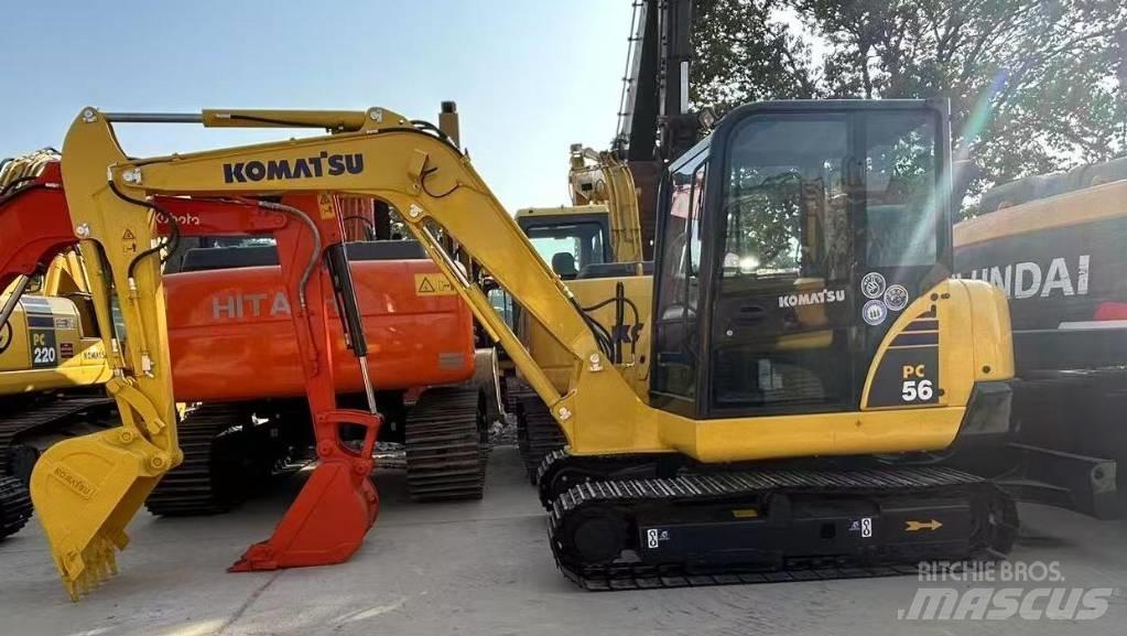Komatsu PC 56 Mini ekskavatörler, 7 tona dek