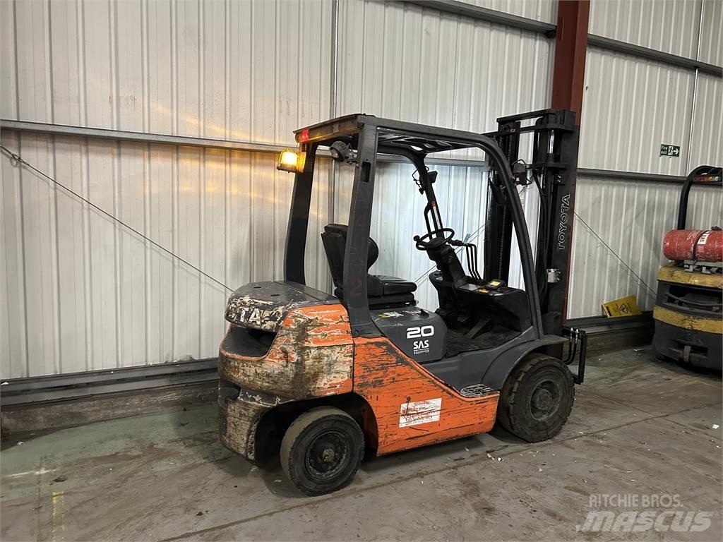 Toyota 8FD20 Dizel forkliftler