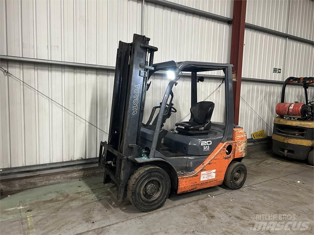 Toyota 8FD20 Dizel forkliftler