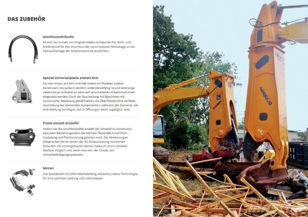 Indeco ISS 45/90 Kesici kafalar