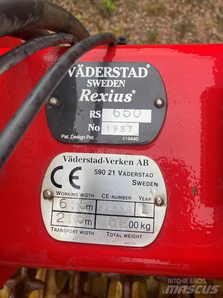 Väderstad Rexius 650 Kültivatörler