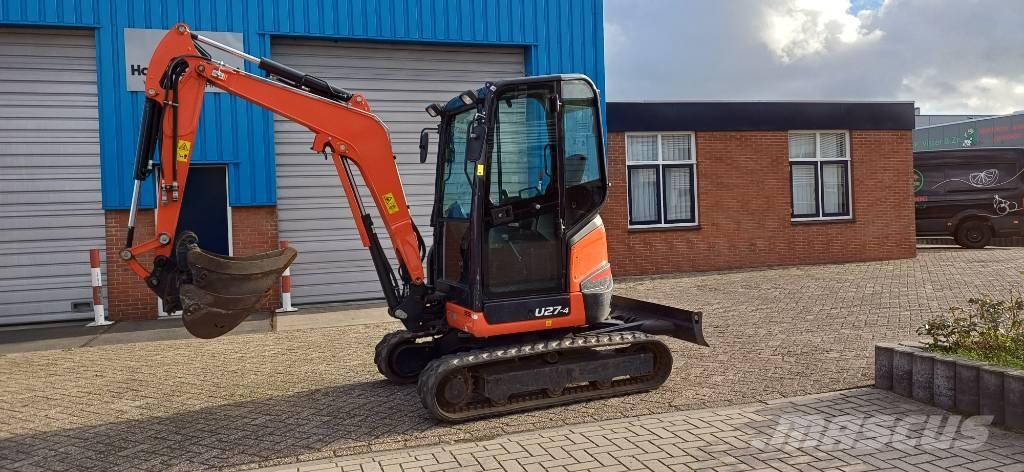 Kubota U 27-4 Mini ekskavatörler, 7 tona dek