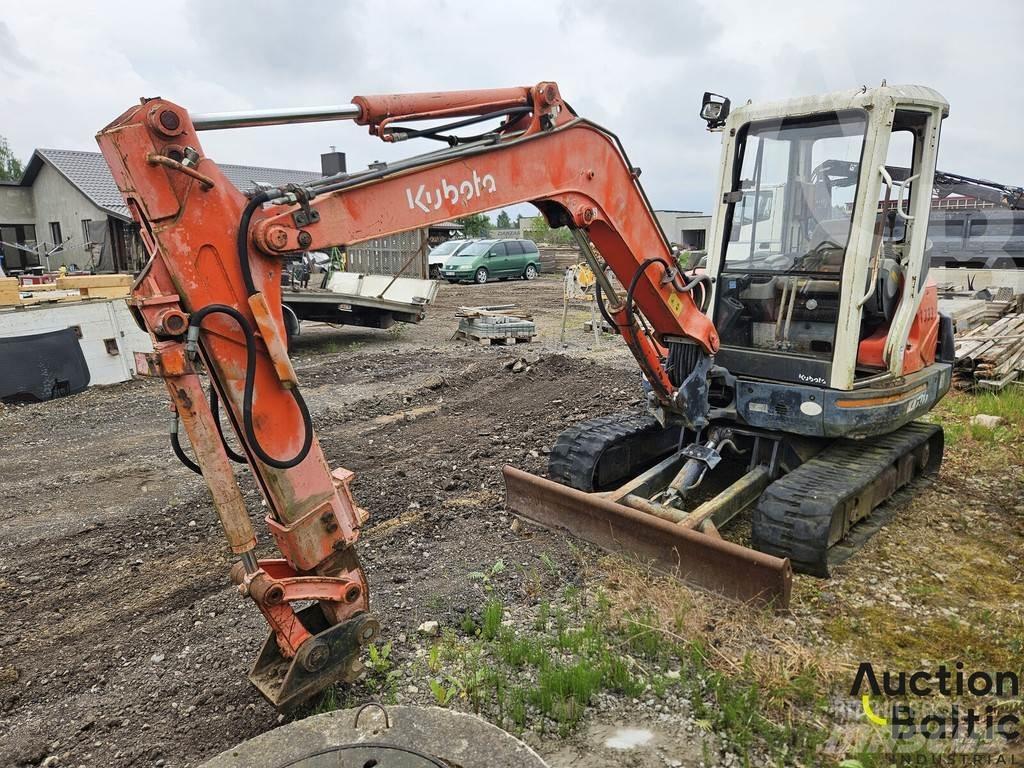 Kubota KX 121-3 Mini ekskavatörler, 7 tona dek