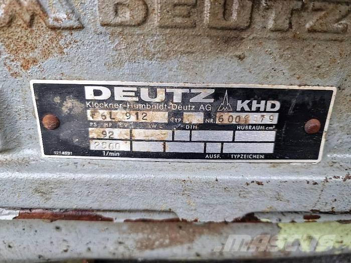  Engines F6L912 Diger aksam