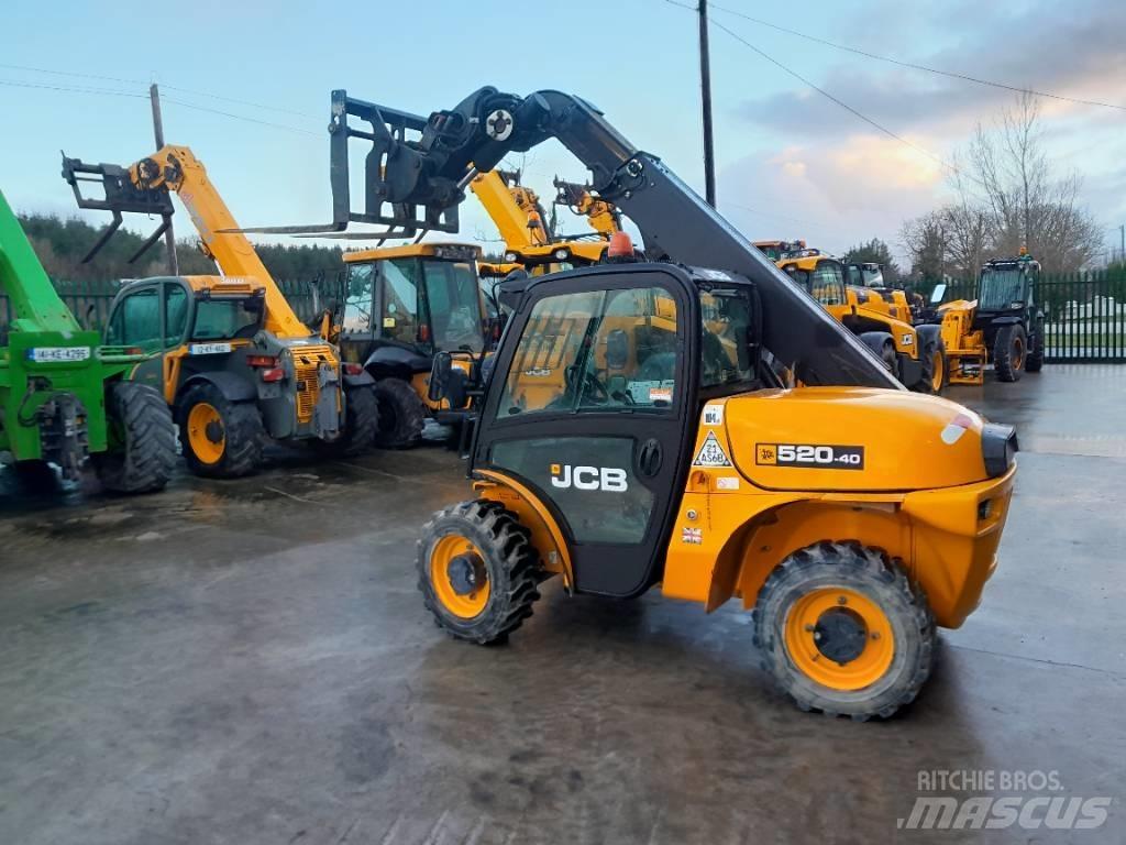 JCB 520-40 Tarimsal teleskopik yükleyiciler