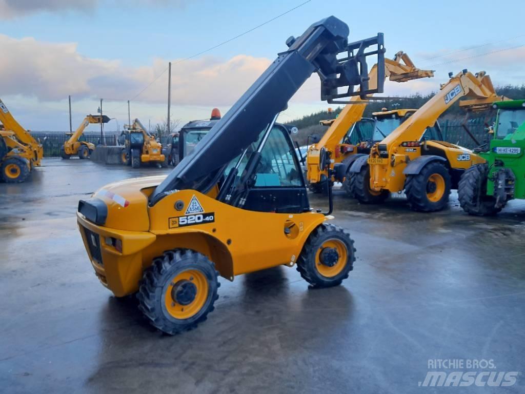 JCB 520-40 Tarimsal teleskopik yükleyiciler