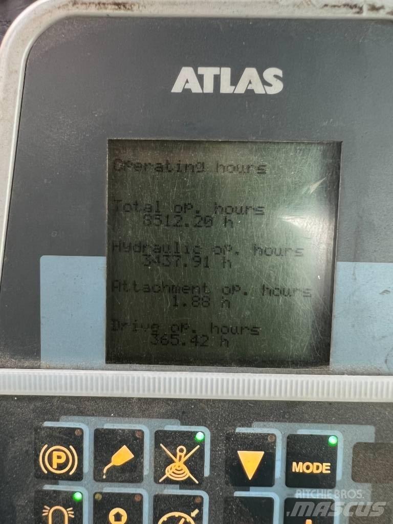 Atlas 140 W Lastik tekerli ekskavatörler
