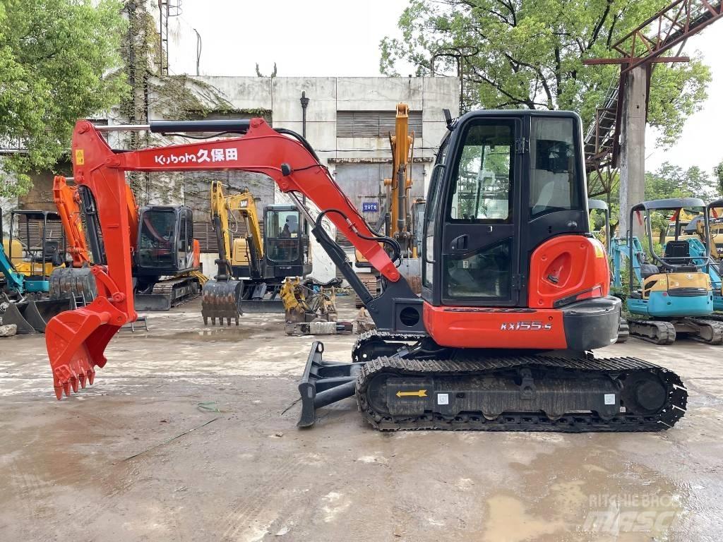 Kubota KX155 Mini ekskavatörler, 7 tona dek