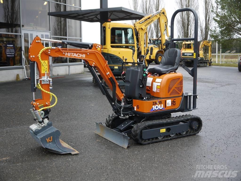 Hitachi ZX 10 U-6 Mini ekskavatörler, 7 tona dek