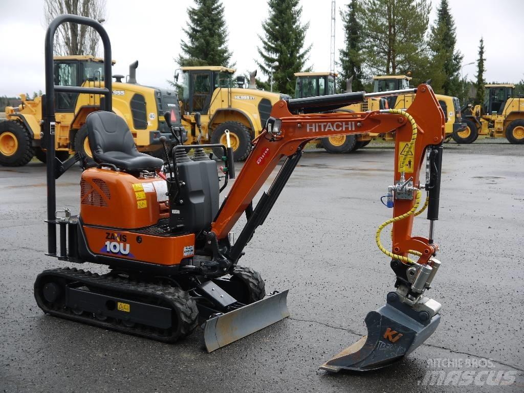 Hitachi ZX 10 U-6 Mini ekskavatörler, 7 tona dek
