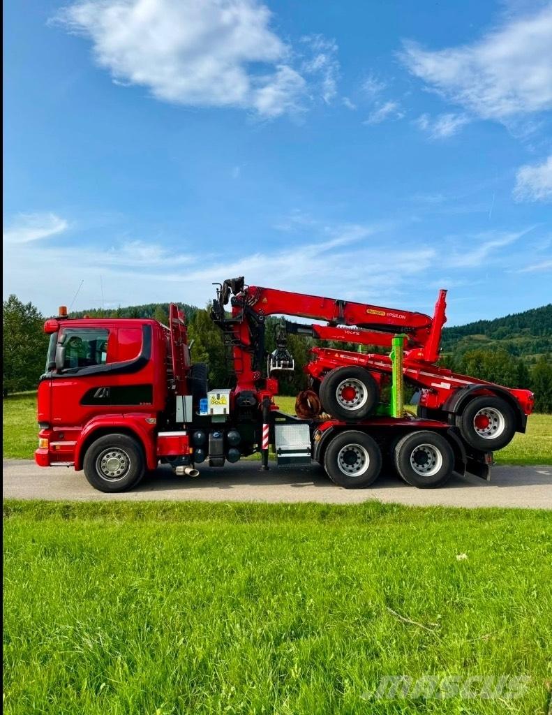 Scania R580 V8 6x4 Tomruk kamyonlari