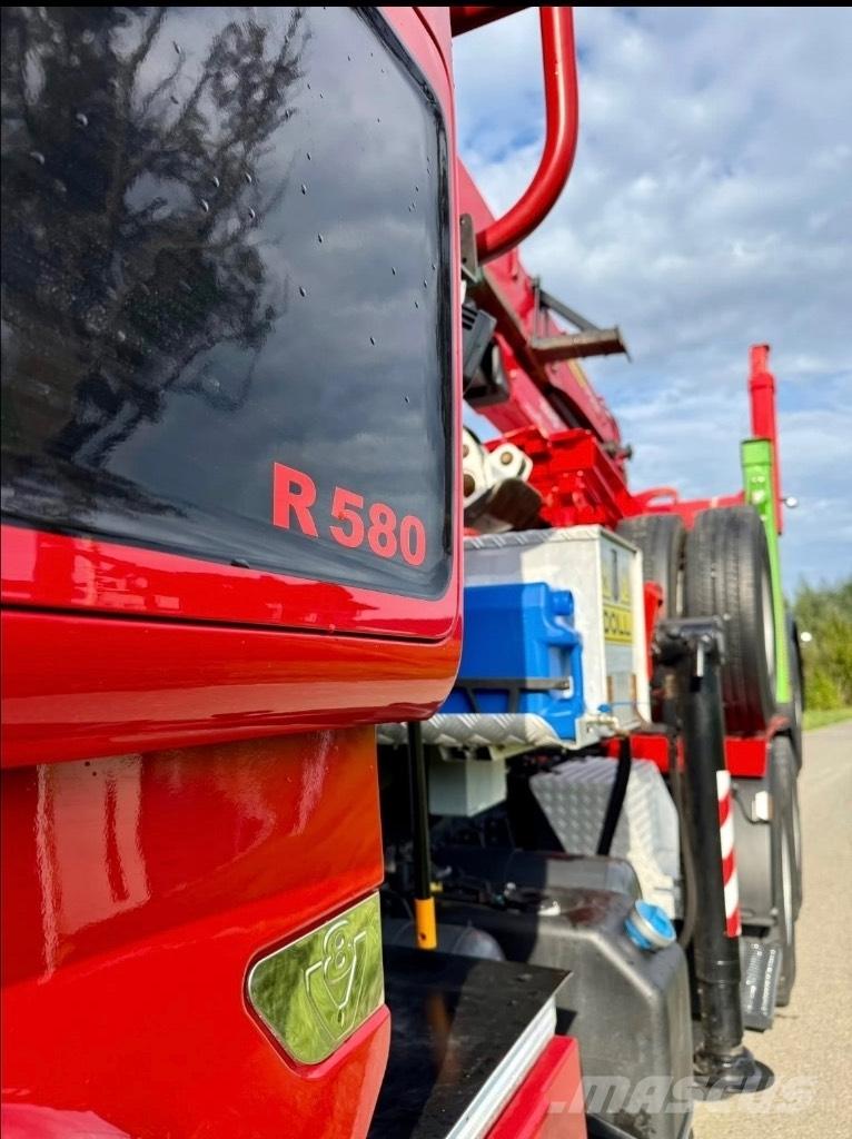 Scania R580 V8 6x4 Tomruk kamyonlari