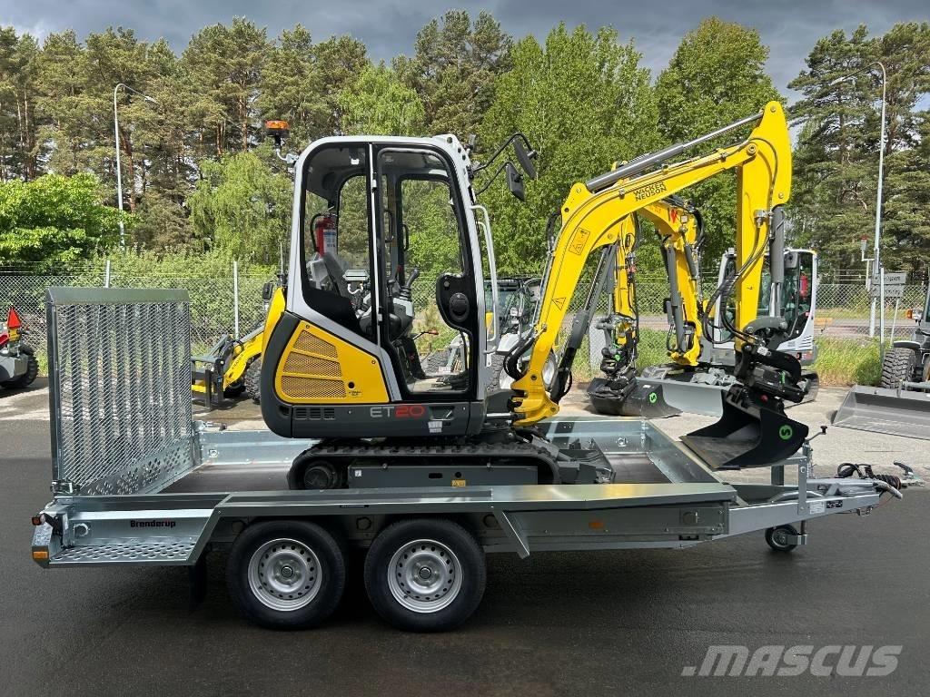 Wacker Neuson ET20 Mini ekskavatörler, 7 tona dek
