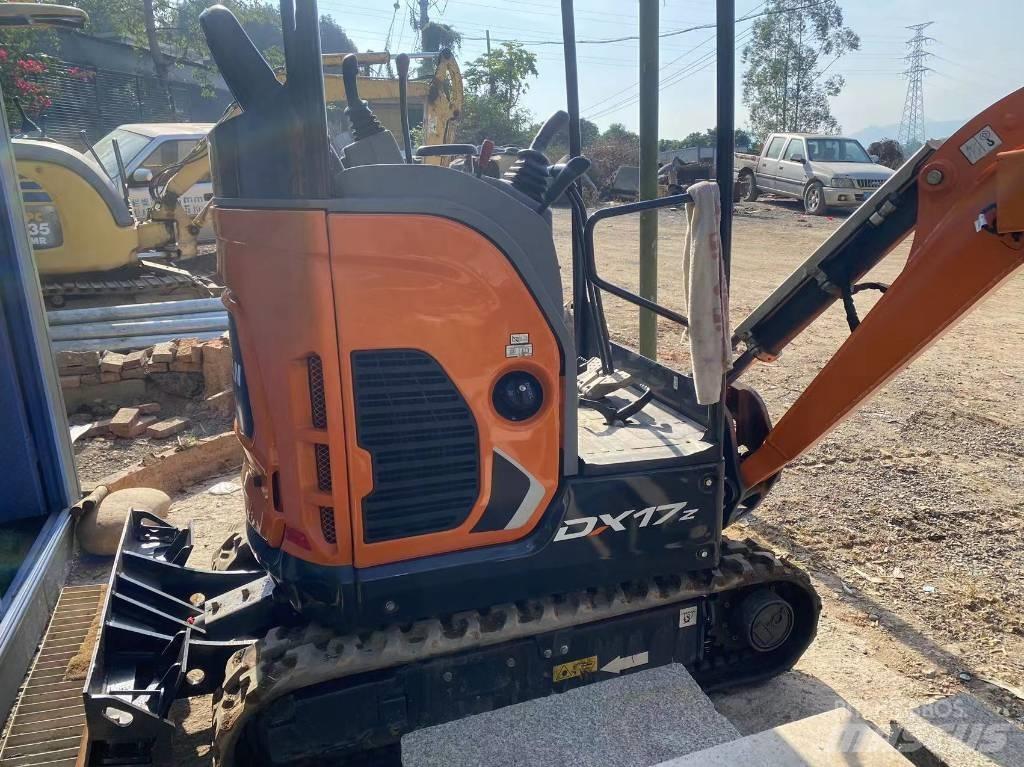 Doosan DX 17 Mini ekskavatörler, 7 tona dek