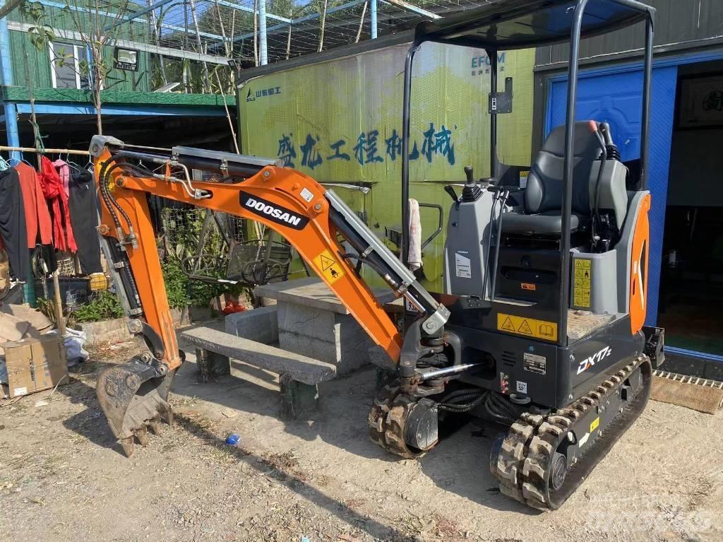 Doosan DX 17 Mini ekskavatörler, 7 tona dek