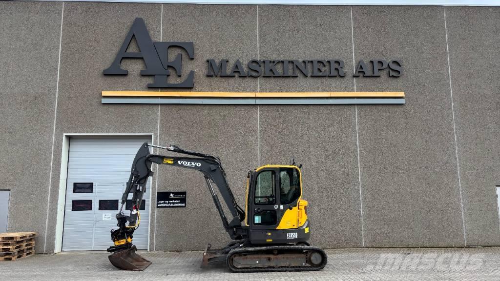 Volvo ECR 58 D Mini ekskavatörler, 7 tona dek