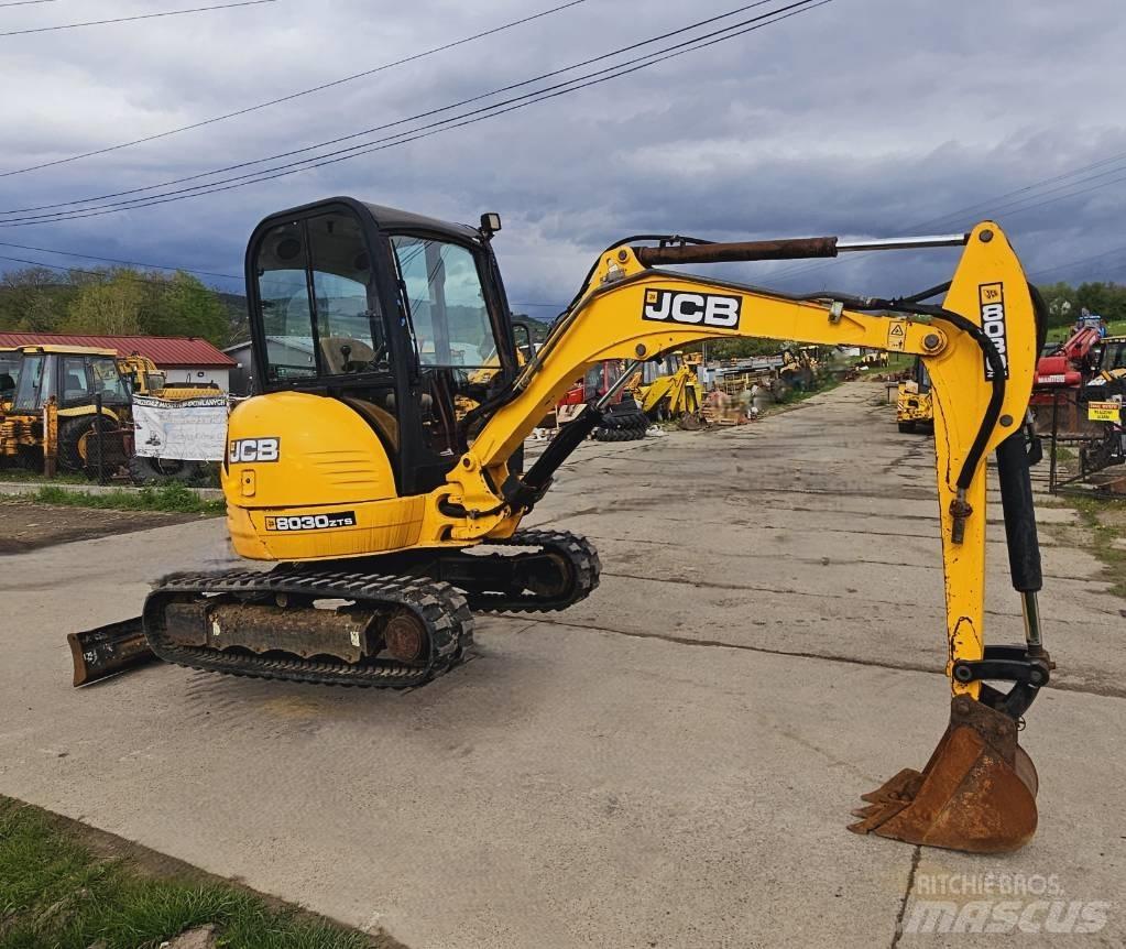 JCB 8030 ZTS Mini ekskavatörler, 7 tona dek