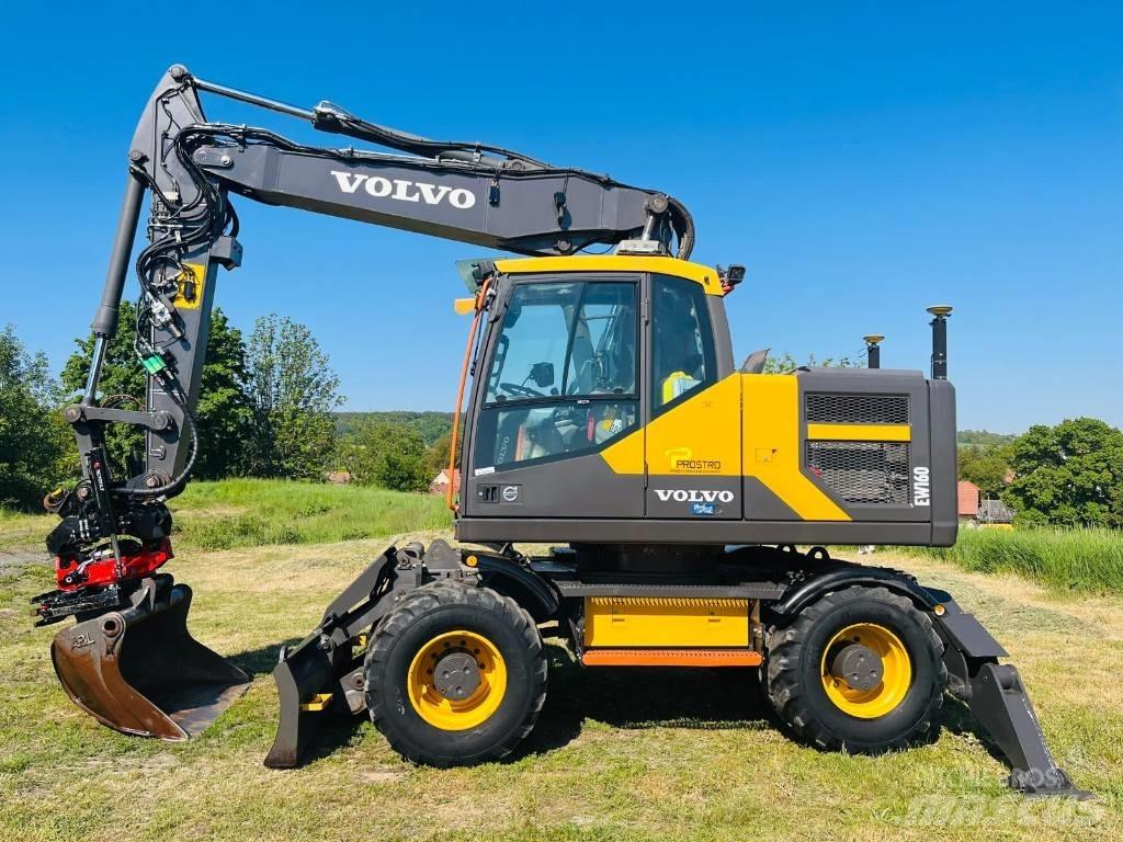 Volvo EW 160 E Lastik tekerli ekskavatörler