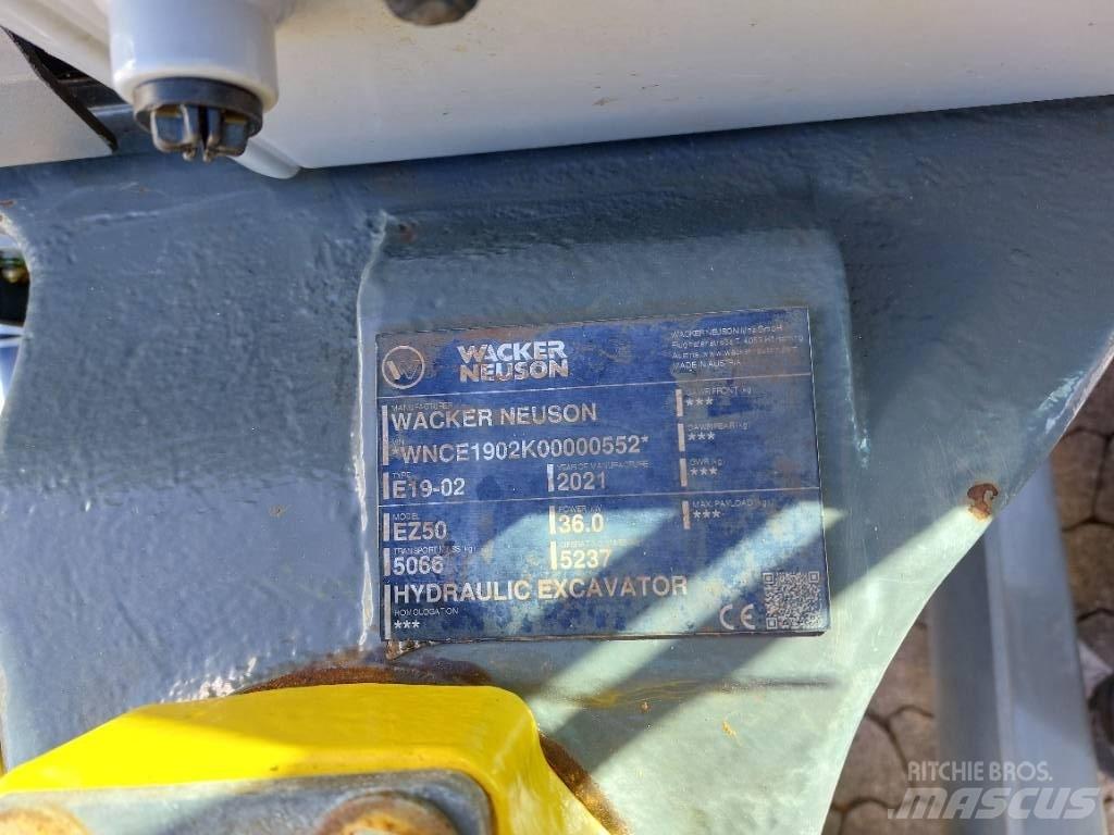 Wacker Neuson EZ50 Paletli ekskavatörler