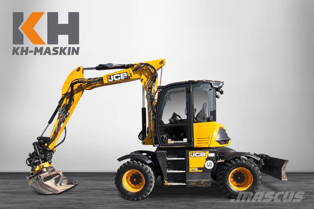 JCB 110 W Hydradig Lastik tekerli ekskavatörler