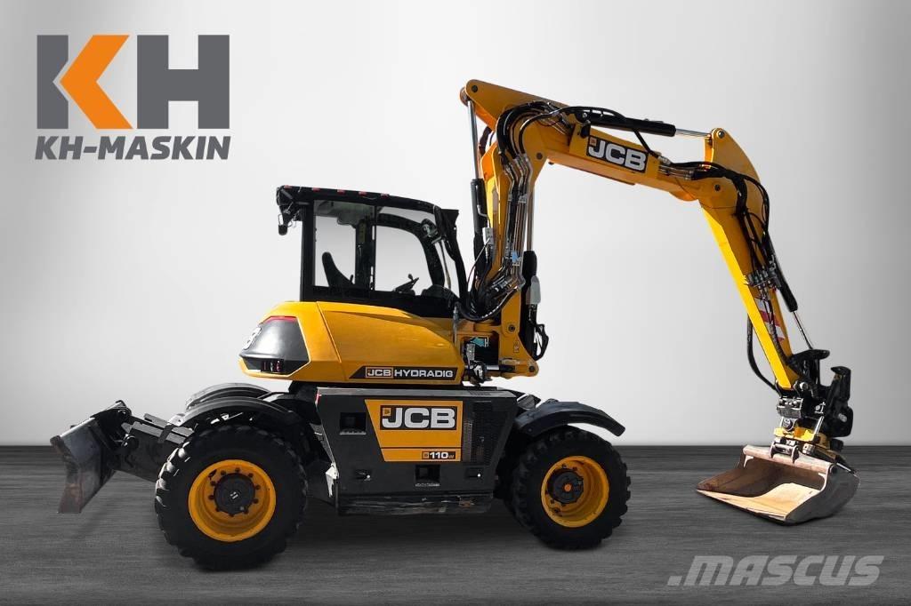 JCB 110 W Hydradig Lastik tekerli ekskavatörler