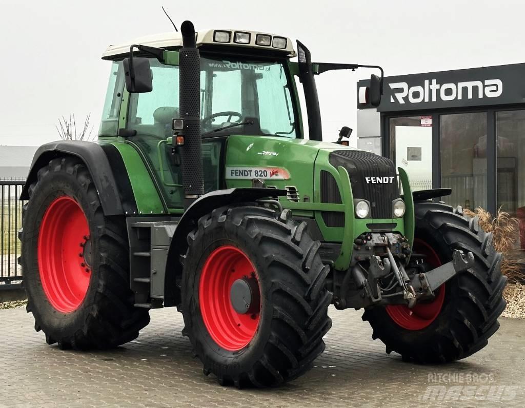 Fendt 820 Vario TMS Traktörler