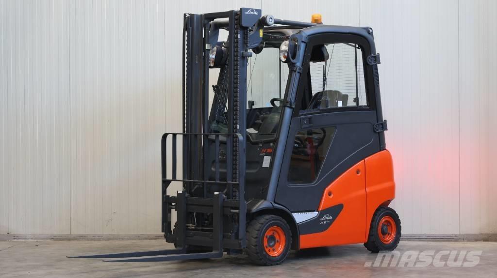 Linde H 16 T LPG'li forkliftler