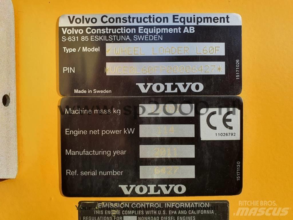 Volvo L 60 F Tekerlekli yükleyiciler