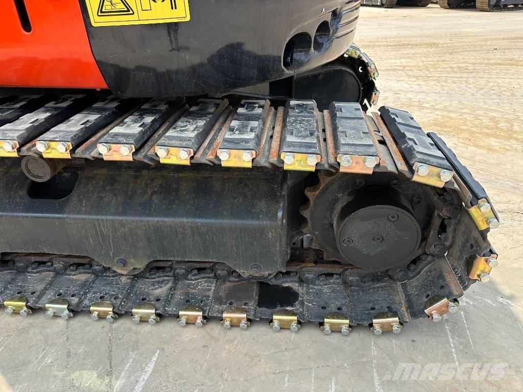 Kubota KX163 Mini ekskavatörler, 7 tona dek