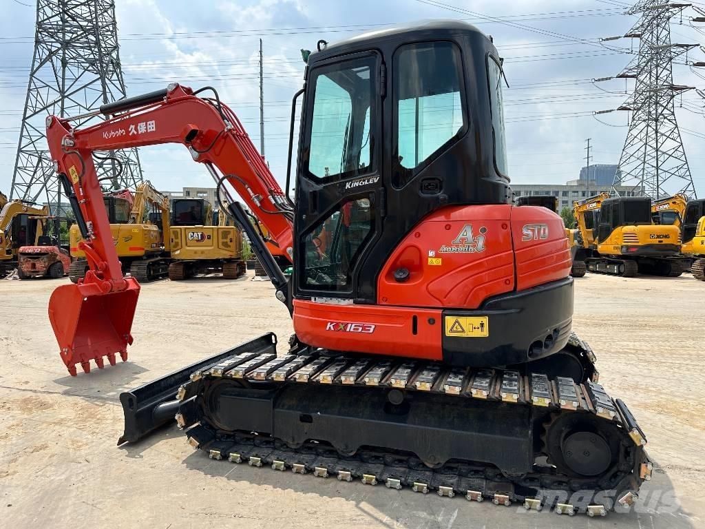 Kubota KX163 Mini ekskavatörler, 7 tona dek