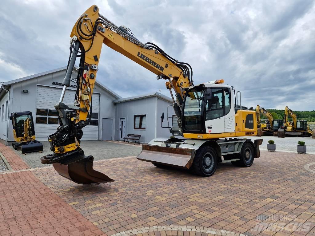 Liebherr A 916 Lastik tekerli ekskavatörler