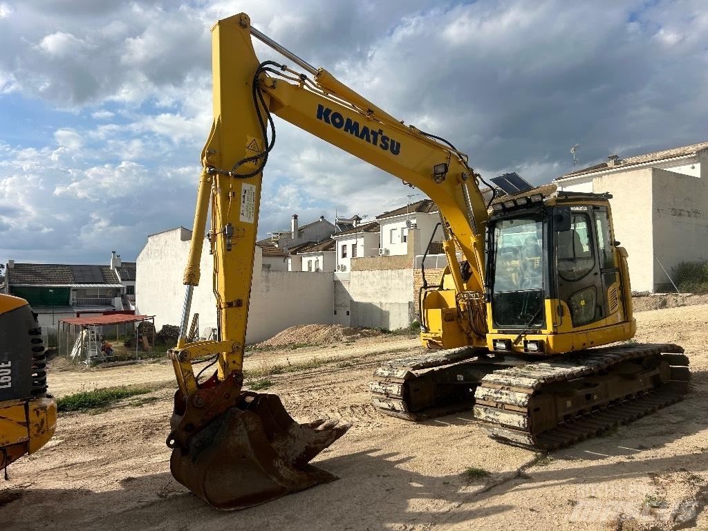 Komatsu PC 138 Mini ekskavatörler, 7 tona dek