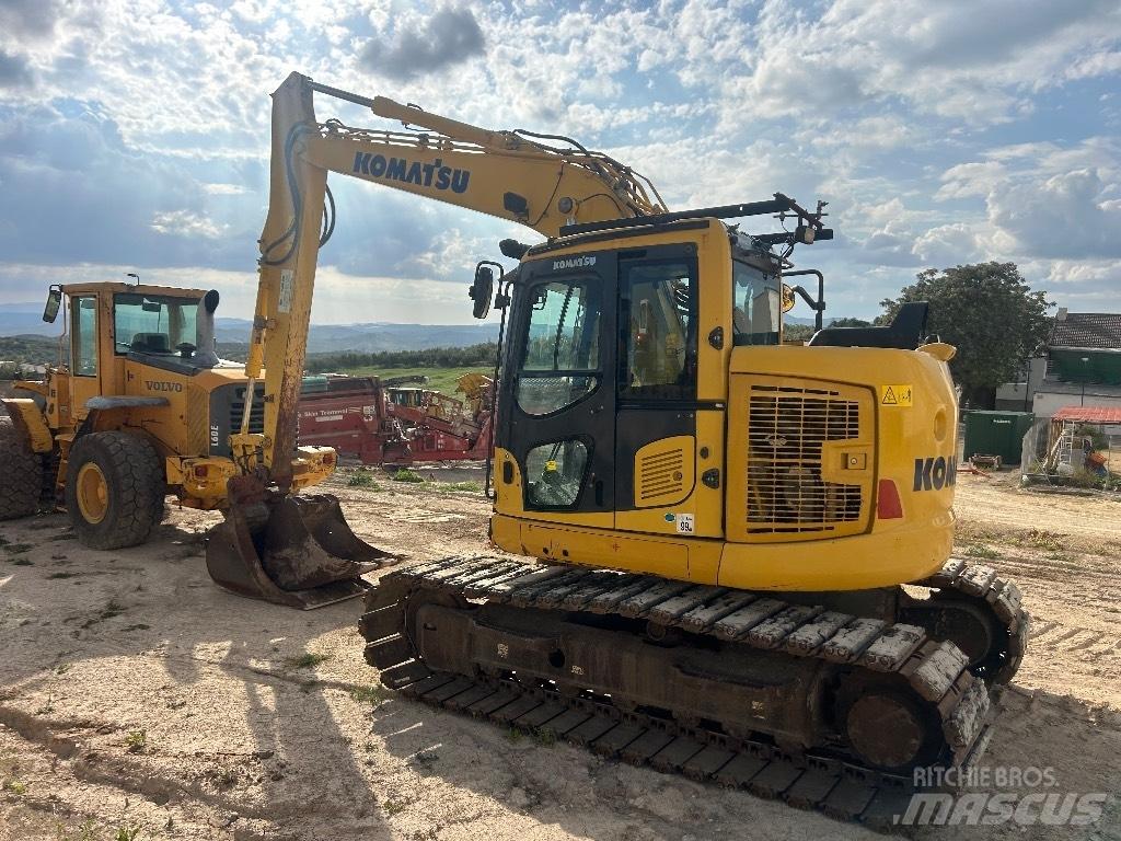 Komatsu PC 138 Mini ekskavatörler, 7 tona dek
