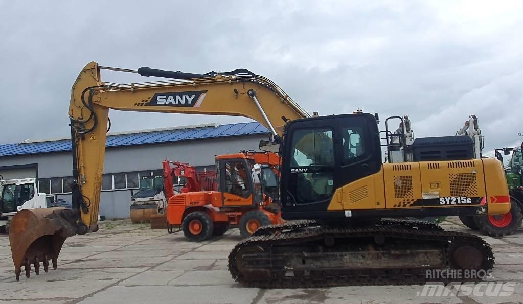Sany SY 215 C Paletli ekskavatörler