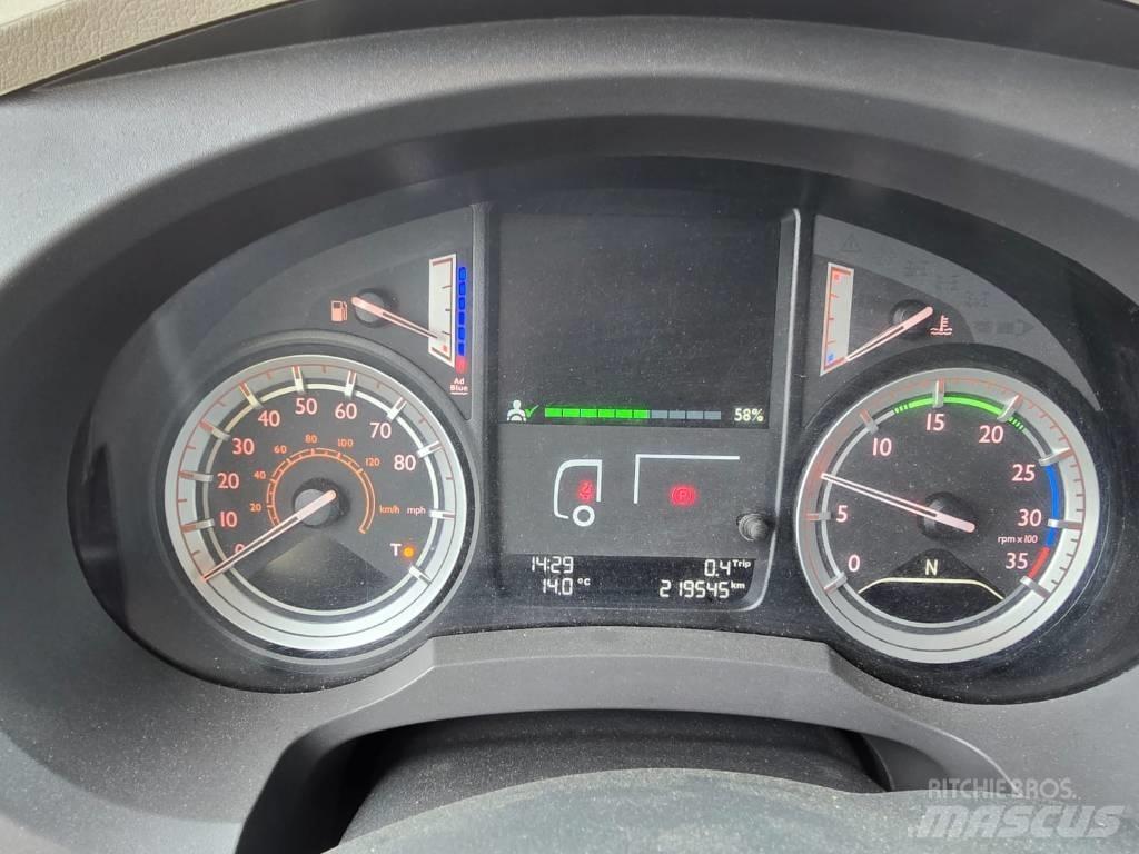 DAF LF 210 FA Kapali kasa kamyonlar