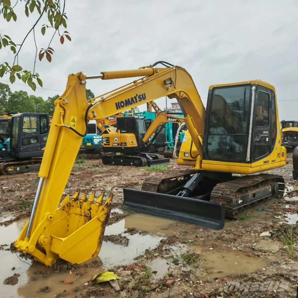 Komatsu PC 60-7 Mini ekskavatörler, 7 tona dek