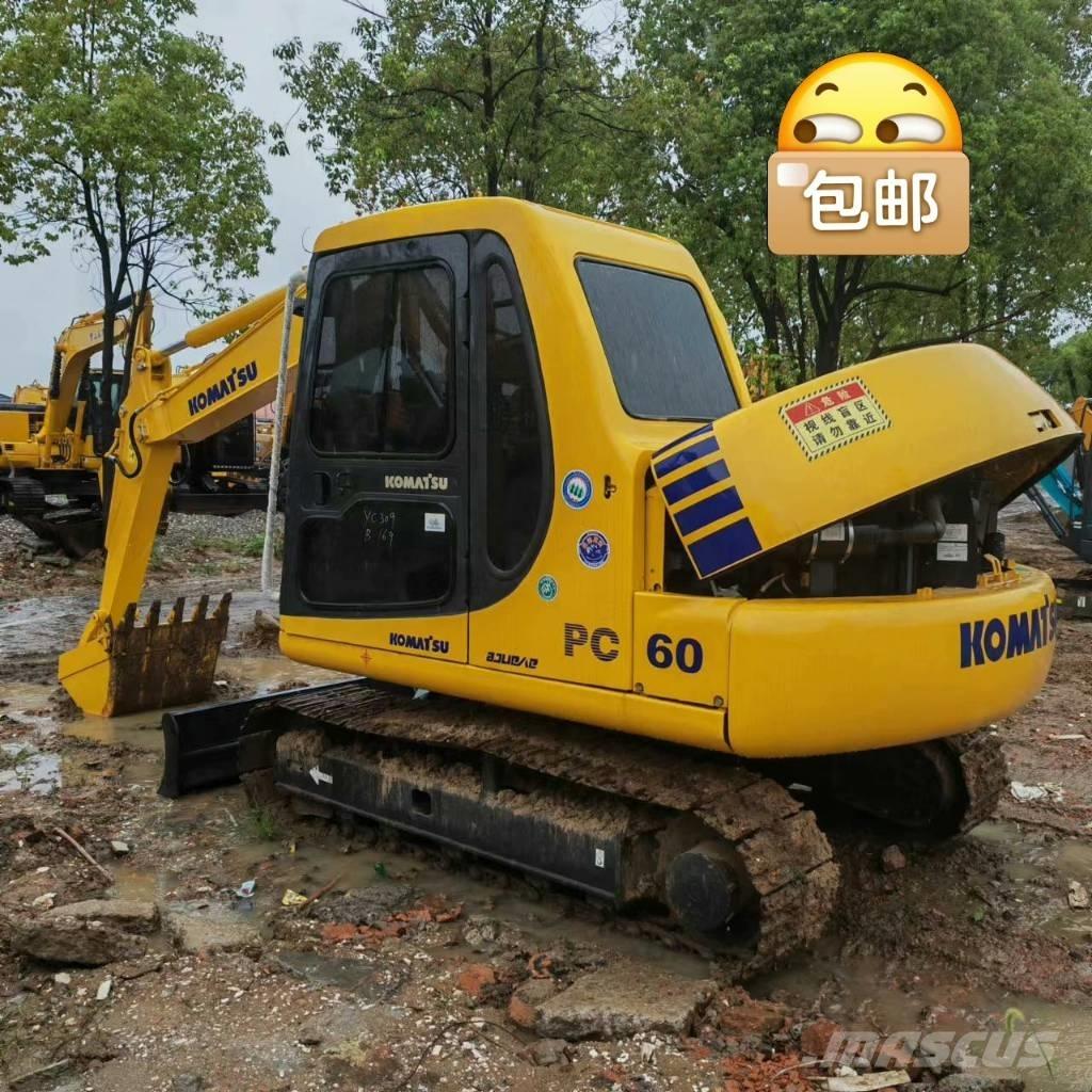 Komatsu PC 60-7 Mini ekskavatörler, 7 tona dek
