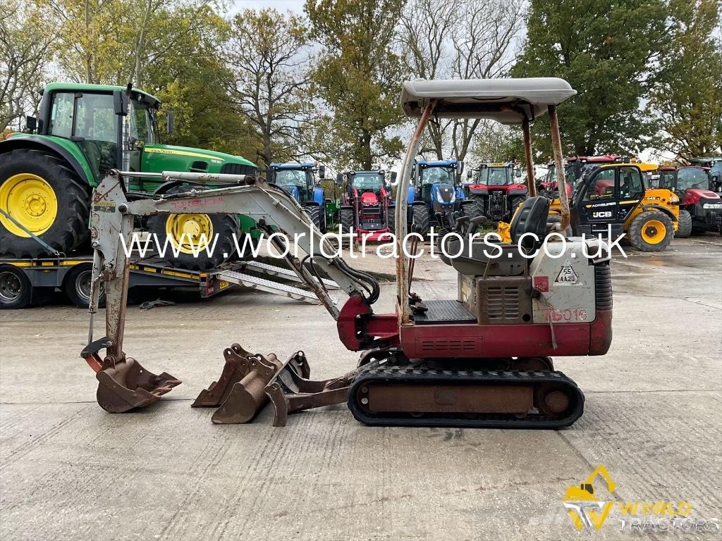 Takeuchi TB 016 Mini ekskavatörler, 7 tona dek