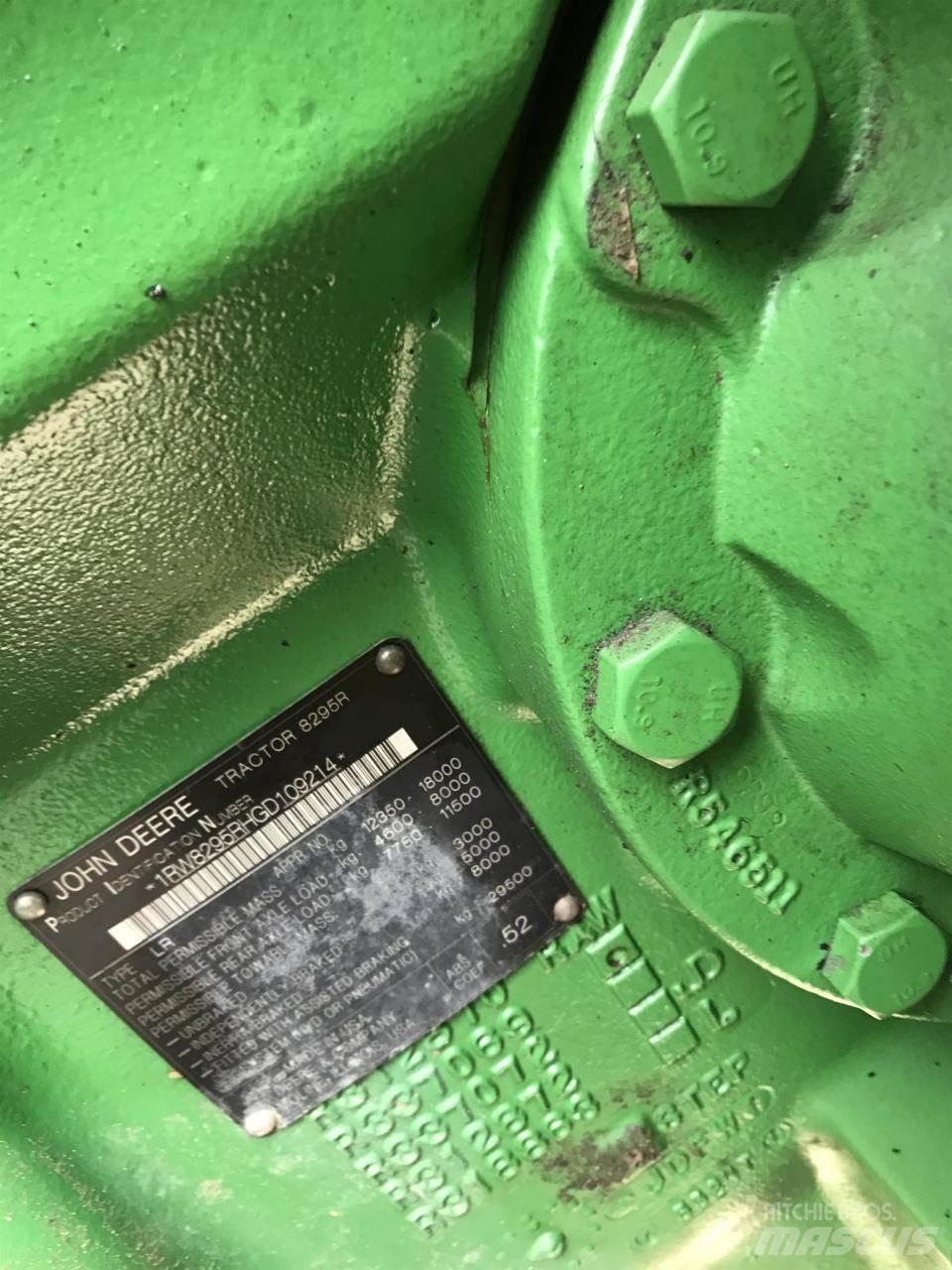 John Deere 8295R Traktörler
