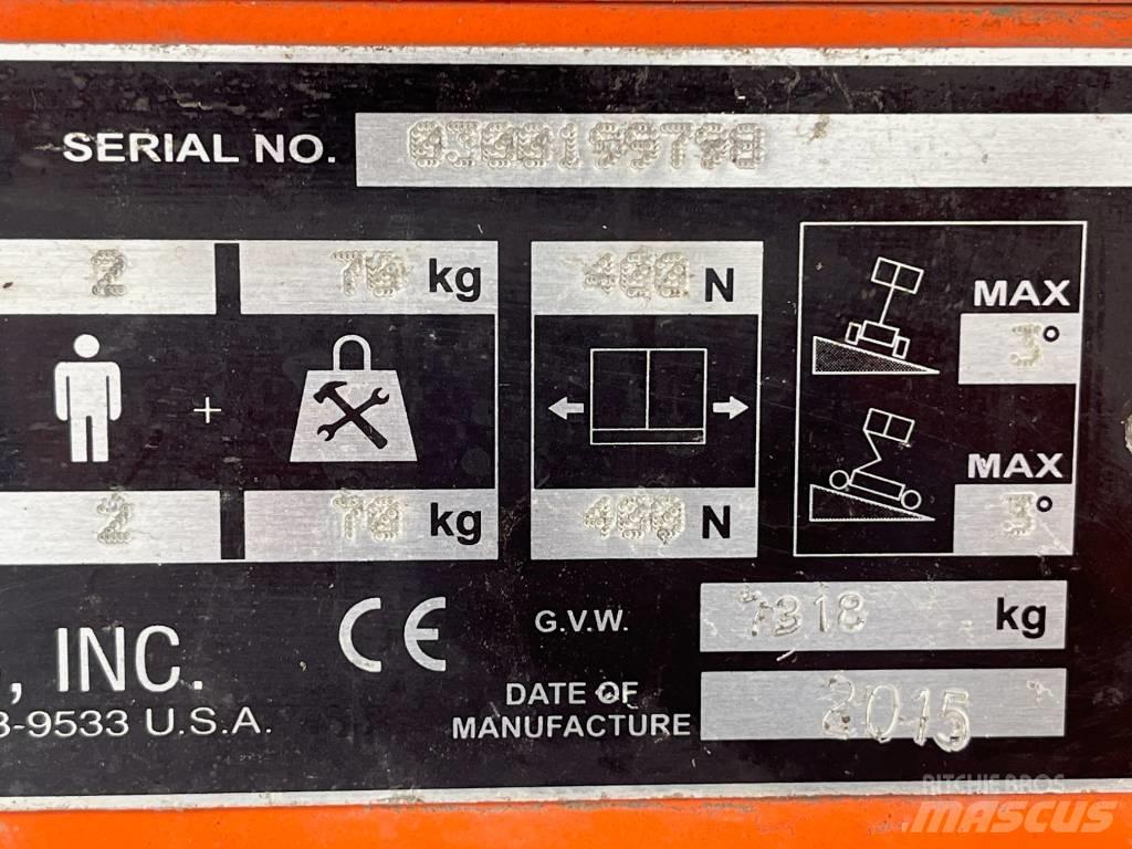 JLG M 600 JP Körüklü personel platformları