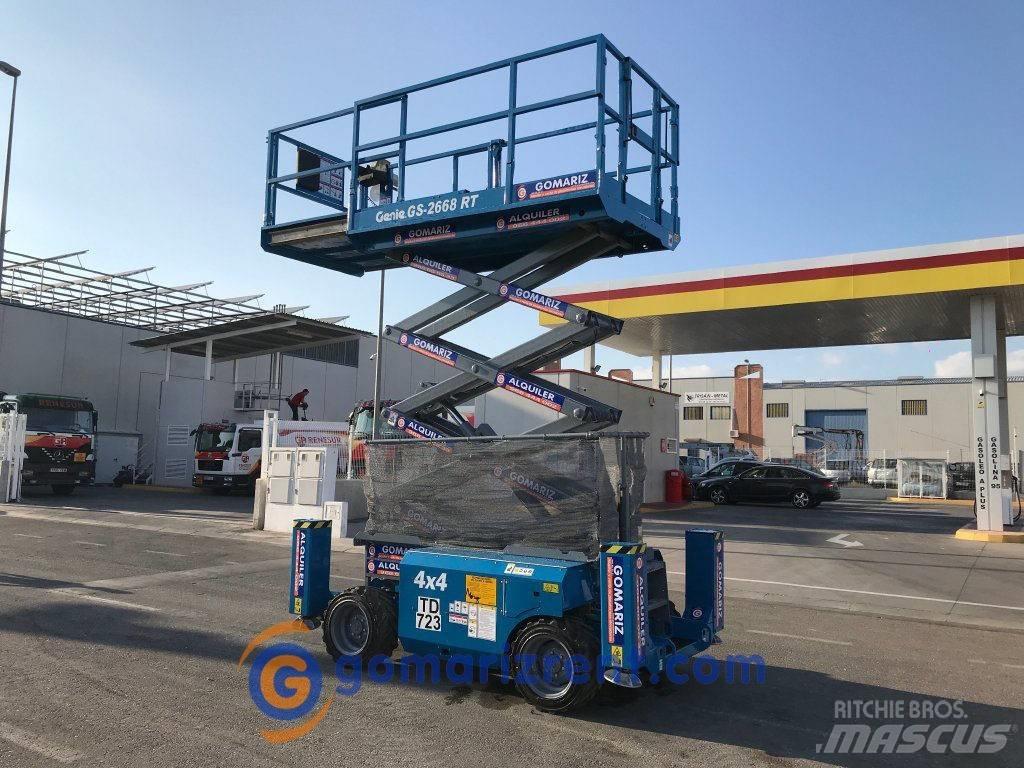 Genie GS 2668 RT Makasli platformlar
