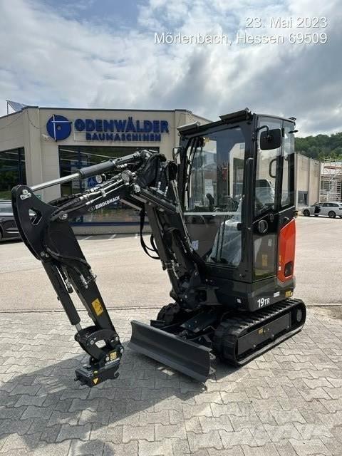 Eurocomach 19TR Mini ekskavatörler, 7 tona dek