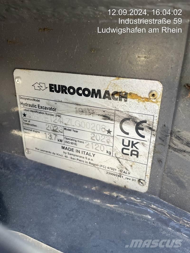 Eurocomach 19TR Mini ekskavatörler, 7 tona dek