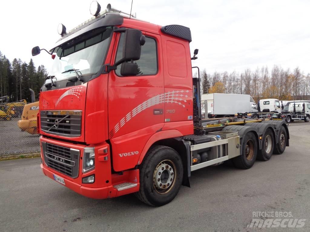 Volvo FH 750 8x4 Vinçli kamyonlar
