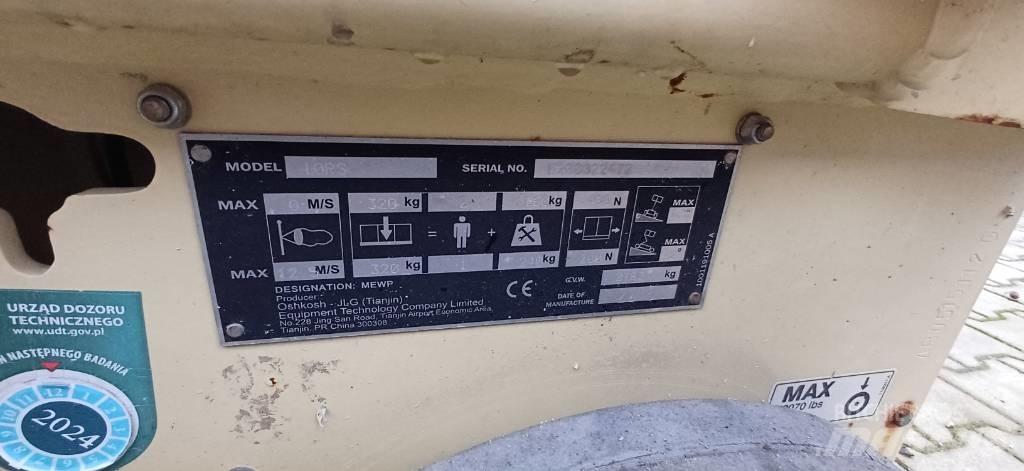 JLG 10RS Makasli platformlar